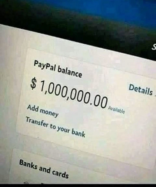 PayPal Transfer.